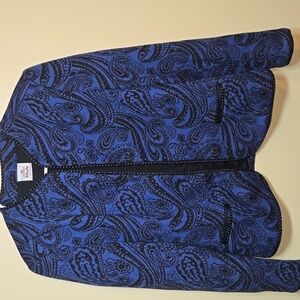 Bleyle Vintage Blue and Black Paisley Blazer